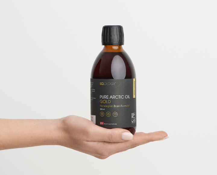 Pure Arctic Oil Gold von EQOLOGY, erhältlich bei Christine Kläy